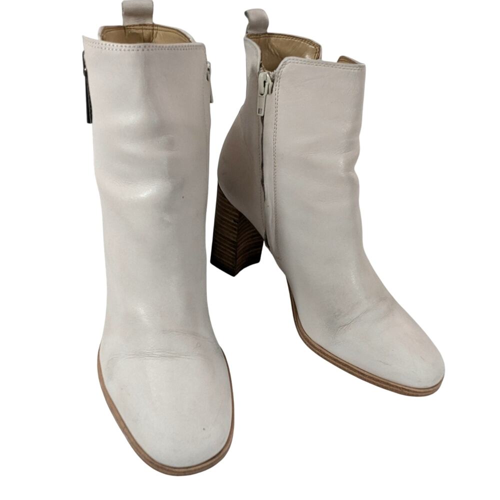 Nine West Cream Ankle Booties - Picture 10 of 10